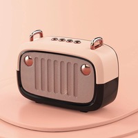   Haut-parleur portable V5.0 monobloc, mini haut-parleur audio portable pour extérieur, caisson de basses portable