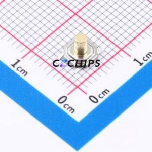 BTS0C0052KMG00 Tactile Switch SMD-4P,5.2x5.2mm Switch Round Button 2.6N Vertical Mount 5.2mm - Product Image 1