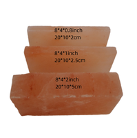 Brique de sel de bain rose de l'Himalaya en vrac-brique de sel minéral naturel pour bain spa en gros