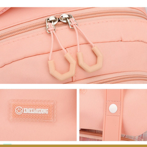 <span class=keywords><strong>Sac</strong></span> <span class=keywords><strong>à</strong></span> <span class=keywords><strong>dos</strong></span> décontracté imperméable pour filles, <span class=keywords><strong>sac</strong></span> d'école mignon <span class=keywords><strong>à</strong></span> carreaux avec pochette pour bagage, idéal pour les voyages et l'usage quotidien - Product Image 5