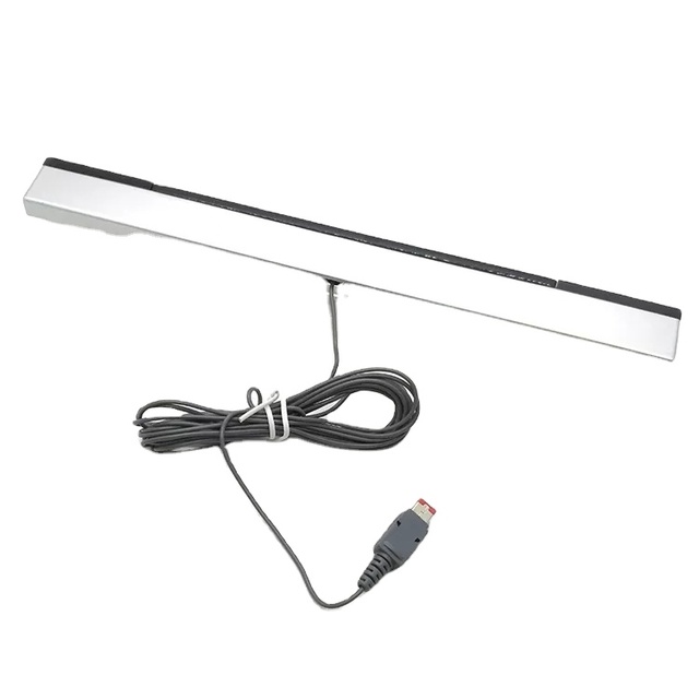 For Nintendo Wii U Console  IR Signal Infrared RAY Wired Receiver Remote Motion Sensor bar for Nintendo Wii USB Plug Inductor