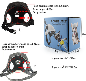 Casco de Seguridad para Mascotas con Orificios para las Orejas, para Perros y Gatos, Gorros de Protección, Venta al Por Mayor - Product Image 6