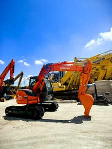 Mini scavatore usato <span class=keywords><strong>Hitachi</strong></span> Zaxis75US originale Zx75 escavatore originale a mano con lama <span class=keywords><strong>Hitachi</strong></span> Zx75 scavatrice buone condizioni - Product Image 2