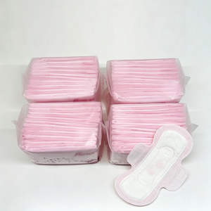 Wholesale <b>Cheap</b> Lady Organic Cotton Menstrual Sanitary Napkin Underwear Breathable Super Absorbent Heavy Flow Overnight Use - Product Image 1