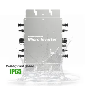 New WIFI version 220v 12v grid tie inverter1400w 2000w micro inverter with CE 5years warranty inverter