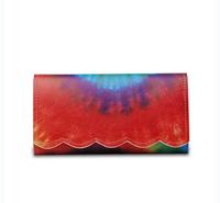 Dompet Wanita Kulit 100 Pcs yang Dapat Disesuaikan, Tempat Ponsel, Tas Selempang, Dompet Kartu Kredit Panjang Tipis, Dompet Koin Minimalis Lucu