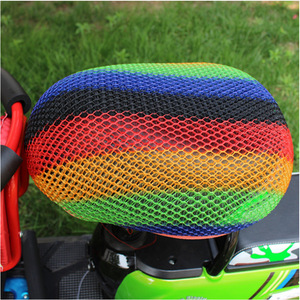 Funda de asiento de cobertura total para bicicleta eléctrica, almohadilla de repuesto transpirable de malla negra para scooter - Product Image 2