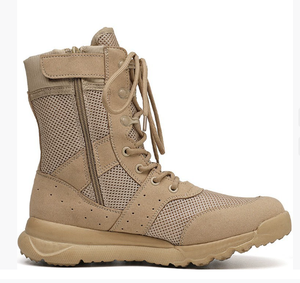 Botas de Desierto Ligeras y Transpirables TSB1102 con Cremallera Lateral, Suelas Ligeras de EVA, Empeine de Tela o Malla Negra para Desierto, en Stock - Product Image 3