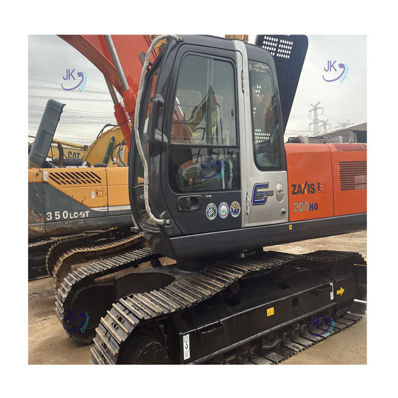 Hitachi ZX200 200 Excavator Powerful 20tons Crawl Digger Shovel