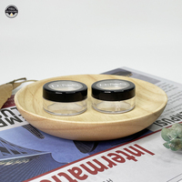 Échantillon Gratuit Pot Vide de Crème Cosmétique en Plastique avec Logo Personnalisé 3g 5g pour Paillettes
