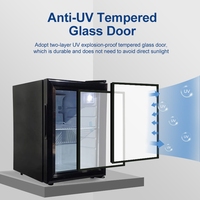 Mini-congélateur commercial Vanace de 21 litres (-18 à -21 degrés) avec compresseur pour crème glacée – Fournisseur chinois