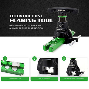 Bộ dụng cụ làm phồng ống điều hòa DSZH ST-806FT-L, bộ dụng cụ mở rộng ống 1/4 inch - 3/4 inch, dụng cụ làm phồng ống HVAC lệch tâm 45 độ kèm dao cắt ống - Product Image 4