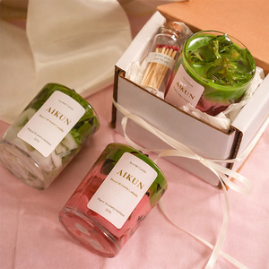 AIKUN Wholesale Scented Ice <b>Coffee</b> Candles Natural Soy Wax Long Lasting Aromatherapy Candles for Home Hotel SPA Decoration - Product Image 3
