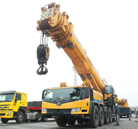 Grue tout-terrain XCA500 500T 85m, directement de l'usine, pour l'assemblage et l'entretien des composants de turbines éoliennes