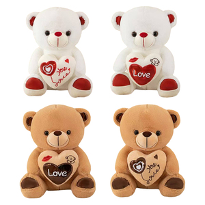 Oso de Peluche Rojo de San Valentín Personalizado, Peluche de Felpa Suave, Regalo para el Día de la Madre, Navidad, Regalo para Niñas - Product Image 4