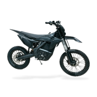 Moto électrique tout-terrain de luxe 96V avec roues à rayons de 21/19 pouces, vélo enduro pour adultes pour les aventures hors route