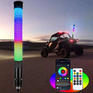 <span class=keywords><strong>En</strong></span> stock: Luz LED de seguridad para motocicleta tipo bandera, luz de persecución de <span class=keywords><strong>1</strong></span>.8 pulgadas (2 pies) COB Fat Whip para Can-Am X3 SXS UTV RZR Offroad - Product Image 1