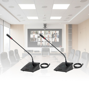 Micrófono de Audio de Calidad <span class=keywords><strong>Profesional</strong></span>, Sistema de Micrófono Digital con Cable para Conferencias, Reuniones y Votaciones - Product Image 1