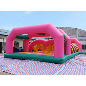 20x8m khổng lồ thổi lên Swing bắn chướng ngại vật bơm hơi cho trẻ em và người lớn ngoài trời xây dựng đội ngũ hoạt động đầy thử thách - Product Image 2