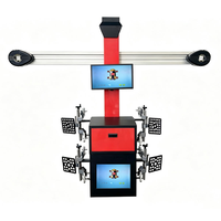 Machine d'alignement 3D à quatre roues pour voitures