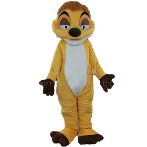 Déguisement de mascotte Funtoys CE Tongue & <span class=keywords><strong>Pumba</strong></span> Pig Timon en peluche personnage de dessin animé Halloween Traje pour adulte déguisement - Product Image 4