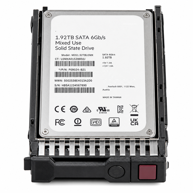 P18436-B21 1.92TB SATA 2.5 Inch Mixed Use Solid State Drive SSD for Server Storage Upgrade