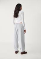 Pantalon de jogging gris grande taille pour femmes pantalon de course ample et décontracté pantalon de survêtement de sport avec poches pantalon vente en gros personnalisé
