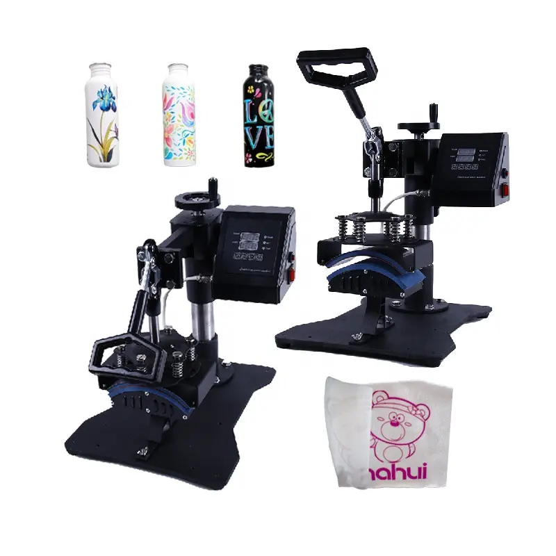 ماكينة طباعة جديدة متعددة الألوان بنقل الحرارة 1200 Dpi للطباعة على الأكواب والتيشيرتات وقماص الفأرة