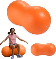 Chaise en forme de cacahuète en PVC pour enfants avec siège flexible massant pour la salle de classe |   Siège rebondissant actif |   Wiggly Kids |   Engagement essentiel