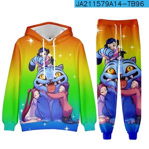 Nouvel ensemble de survêtements K-POP personnalisé Demon Hunters : sweat à capuche imprimé et pantalon de survêtement - Product Image 5