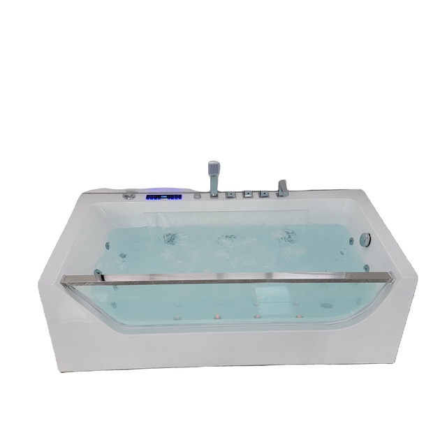 New Luxury 2 Person Jaccuzzi Bathtub Spa Massage Bathtub with Big Waterfall
