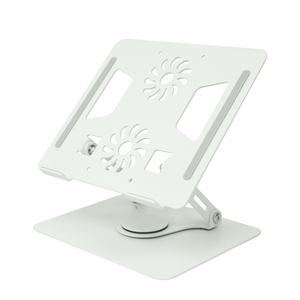 Soporte Ajustable para Portátil de Metal, Soporte de Enfriamiento para Portátil con Rotación de 360 Grados, Soporte Elevador Plegable para Portátil con Ventiladores Dobles - Product Image 3