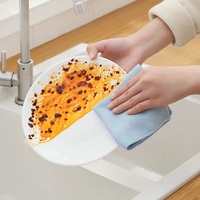 Qualité exceptionnelle, vente exceptionnelle, chiffons intelligents réutilisables sans peluches, 170 GSM, boîte de 30 pièces, chiffon en microfibre brossé pour le bureau, 11*11 pouces