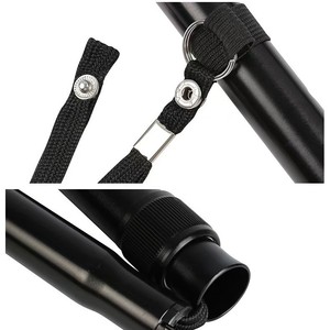 Sangle de poignet réglable en nylon avec boucle métallique pour bâton de marche, randonnée et usage extérieur - Product Image 4