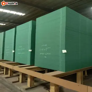 صنع في الصين انخفاض سعر المطبخ مجلس الوزراء الخشب mdf 18 مللي متر الأساسية الخضراء