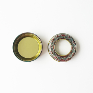 Scatola di latta Snus tonda in metallo personalizzata di alta qualità con chiusura in alluminio con coperchio - Product Image 3