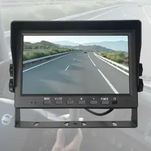 High Quality Screen 1024x600 7 Inch Lcd Display Color TV Car Vehicle Reverse Monitor For Truck Trailer Semitrailer
