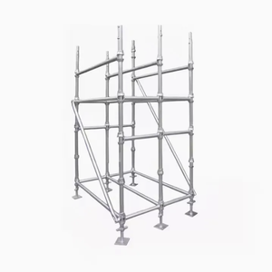 Système de façade modulaire en acier En12811, construction de cadre Layher multidirectionnelle, échafaudage Ringlock <span class=keywords><strong>Altrad</strong></span>, entrepôt, atelier - Product Image 1
