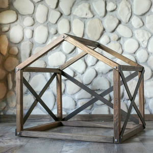 Cuccia per Cani in Legno Stile Moderno Cottage Bestseller, Cuccia per Cani in Legno, Letto per Gatti, Arredamento per Animali Domestici, Cuccia per Cani da Interno - Product Image 4