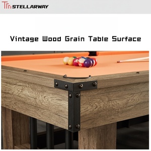 Tavolo da Biliardo STELLARWAY 7/8/9ft in MDF Stile Romano, Tavolo Classico con Design Romano per Sala Giochi Interna - Product Image 6