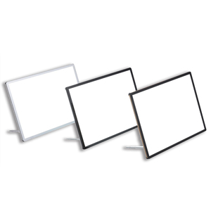 Ultra Slim Light Box LED Frame A1 A2 A3 A4 B1 Silkscreen Edge Display Lighting Light Box Silver Gold Frame
