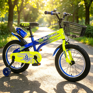 MTBGO Bicicleta de Montaña para Niños y Niñas, Nuevo Diseño, Cuadro de Acero de Alto Carbono, Frenos, Bicicleta Infantil para Niños - Product Image 3