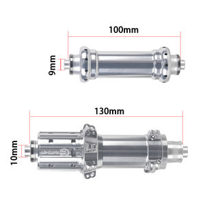 RUJIXU Super Light 100/130mm V Brake <strong>Ratchet</strong> 36t/54t Rear Hub 20/24h Bearing Alloy <strong>Bicycle</strong> Hub for Road Bike Front Position HG - Product Image 5