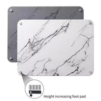 Tapis de séchage de vaisselle en pierre de diatomite pour comptoir de cuisine moderne, tapis absorbant pour égoutter les bols, tapis de séchage de vaisselle en diatomite