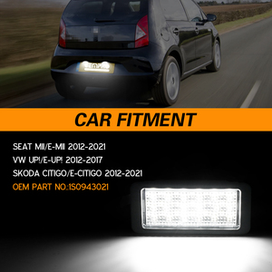 Emark Canbus Design senza errori accessori per auto LED targa lampada per VW up <span class=keywords><strong>Skoda</strong></span> <span class=keywords><strong>Citigo</strong></span> Seat Mii 1 s0943021 - Product Image 3