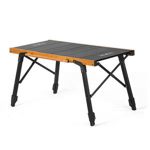 โต๊ะรับประทานอาหารกลางแจ้งแบบพกพาสำหรับปิกนิกผจญภัยริมชายหาดอุปกรณ์ตั้งแคมป์อลูมิเนียมอัลลอยด์ทันสมัย - Product Image 1