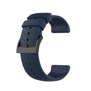 Bracelet de remplacement en acier inoxydable pour <span class=keywords><strong>Suunto</strong></span> 9/9 Baro/<span class=keywords><strong>Spartan</strong></span> Sport <span class=keywords><strong>Wrist</strong></span> <span class=keywords><strong>HR</strong></span>, bracelet de <span class=keywords><strong>montre</strong></span> en silicone de 24 mm - Product Image 4
