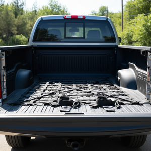 Red de Carga Reforzada de 4.2 x 5.5 Pies para Camioneta con Hebillas de Cam y Ganchos en S, Accesorios de Control de Carga - Product Image 2