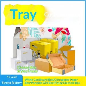 Custom <b>White</b> Cardboard <b>Boxes</b>, Kraft Paper Packaging, Fluted Color Mailer & Printing Services - Product Image 4