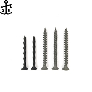 Nhà máy cung cấp c1022a chéo Phillips lõm đen bugle đầu Carbon thép kẽm mạ vách thạch cao vít Metric đôi dòng chủ đề - Product Image 5